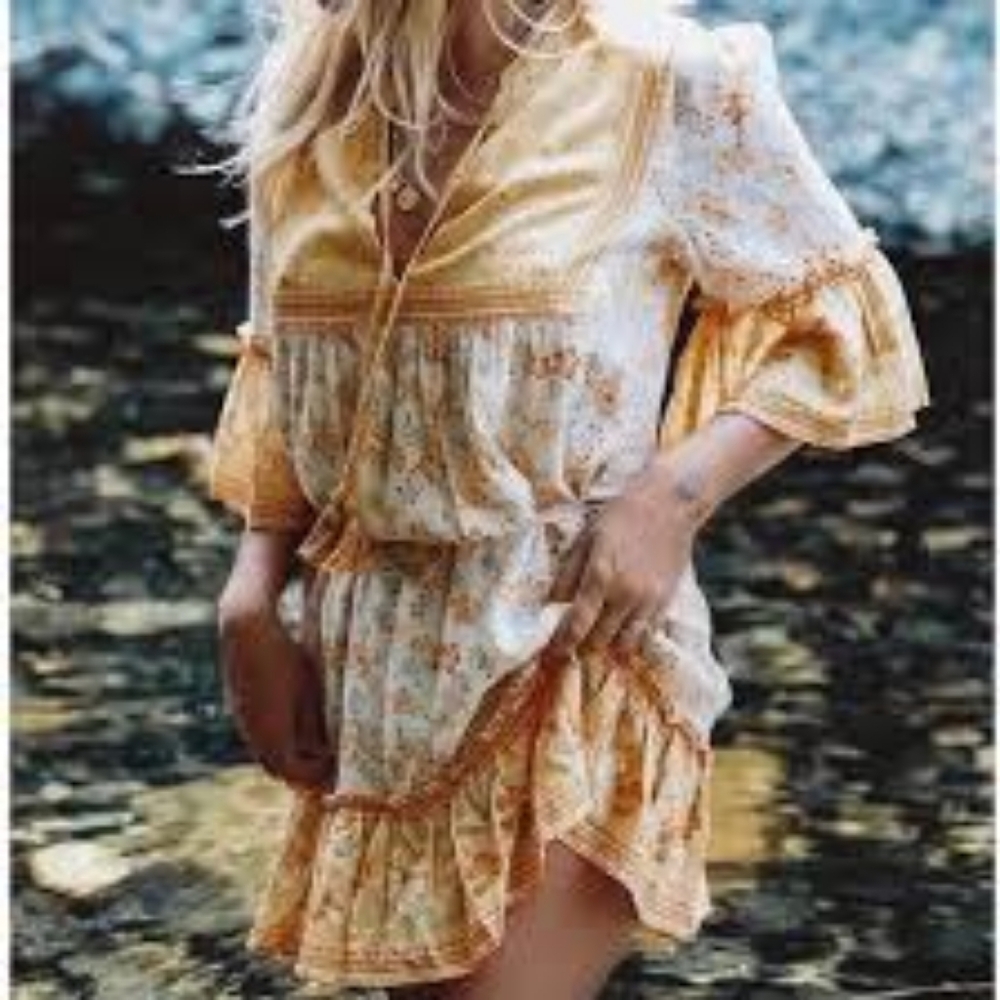 Arnhem Lilly Lemon Dress